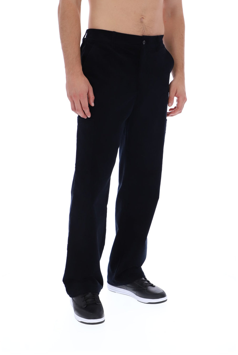 Black Lanz Corduroy Pocket Pant