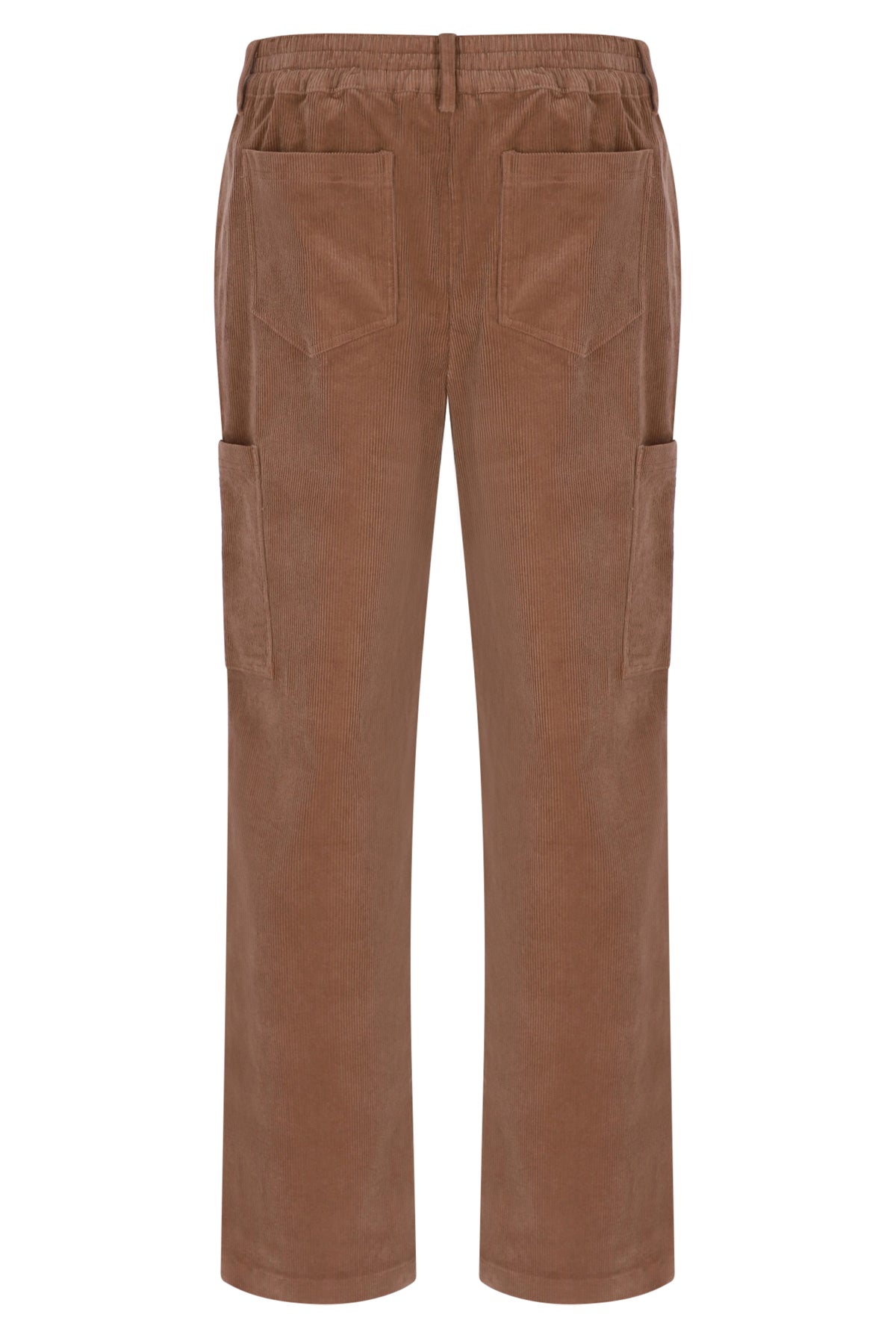 Displays the 'FILA' branded Raw Umber Lanz Corduroy Pocket Pant