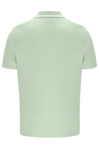 Light green polo shirt on a white background