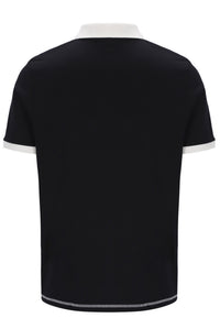 Black Leo Polo Top