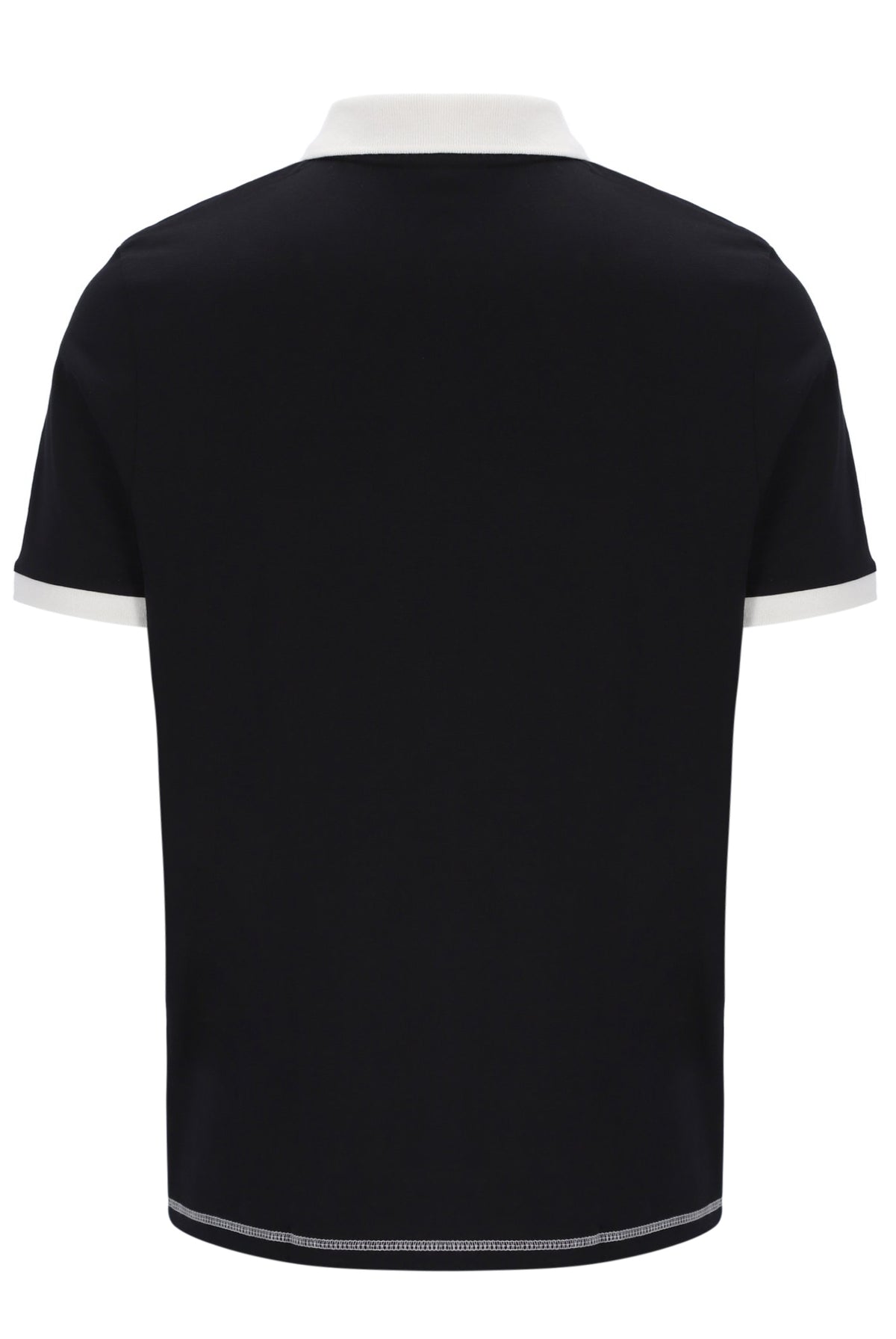 Black Leo Polo Top