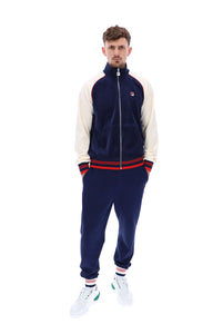 Liston Colour Block Velour Track Top