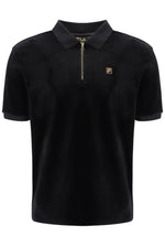 Louie Slim Fit Ribbed Velour Polo