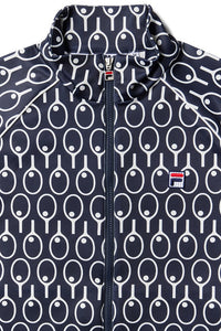Midnight Blue Raglan Sleeve Track Top