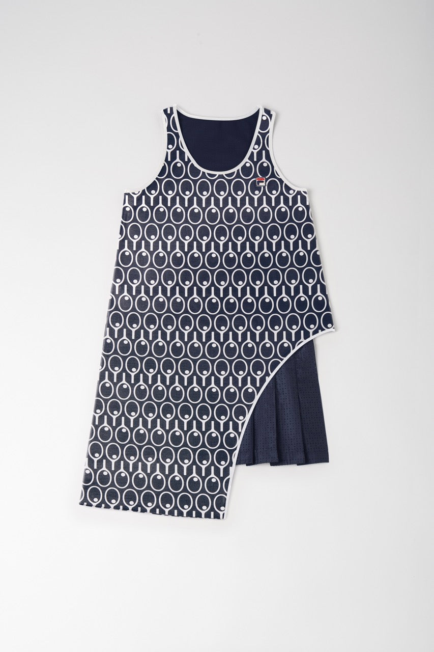 Midnight Dress Double Layered Racerback Dress