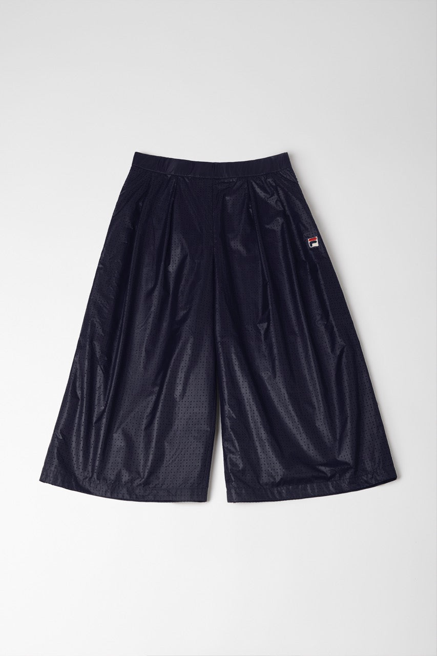 Midnight Pleated Flared Pants