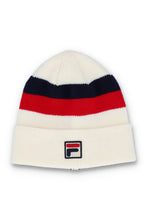 Load image into Gallery viewer, Linus Stripe Flat Knit Beanie
