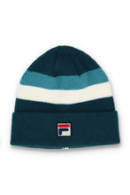 Load image into Gallery viewer, Linus Stripe Flat Knit Beanie
