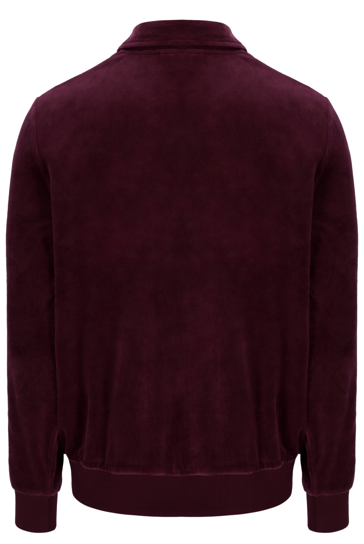 Maroon jacket on a white background