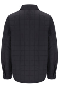 Charcoal Malcolm Lightly Padded Quilted Over Shirt
