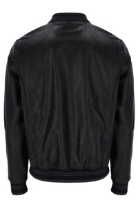 Black Malyk Archive Influence Faux Leather Jacket