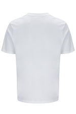 White t-shirt on a white background