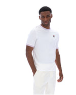 White Marconi Essential Ringer T-Shirt