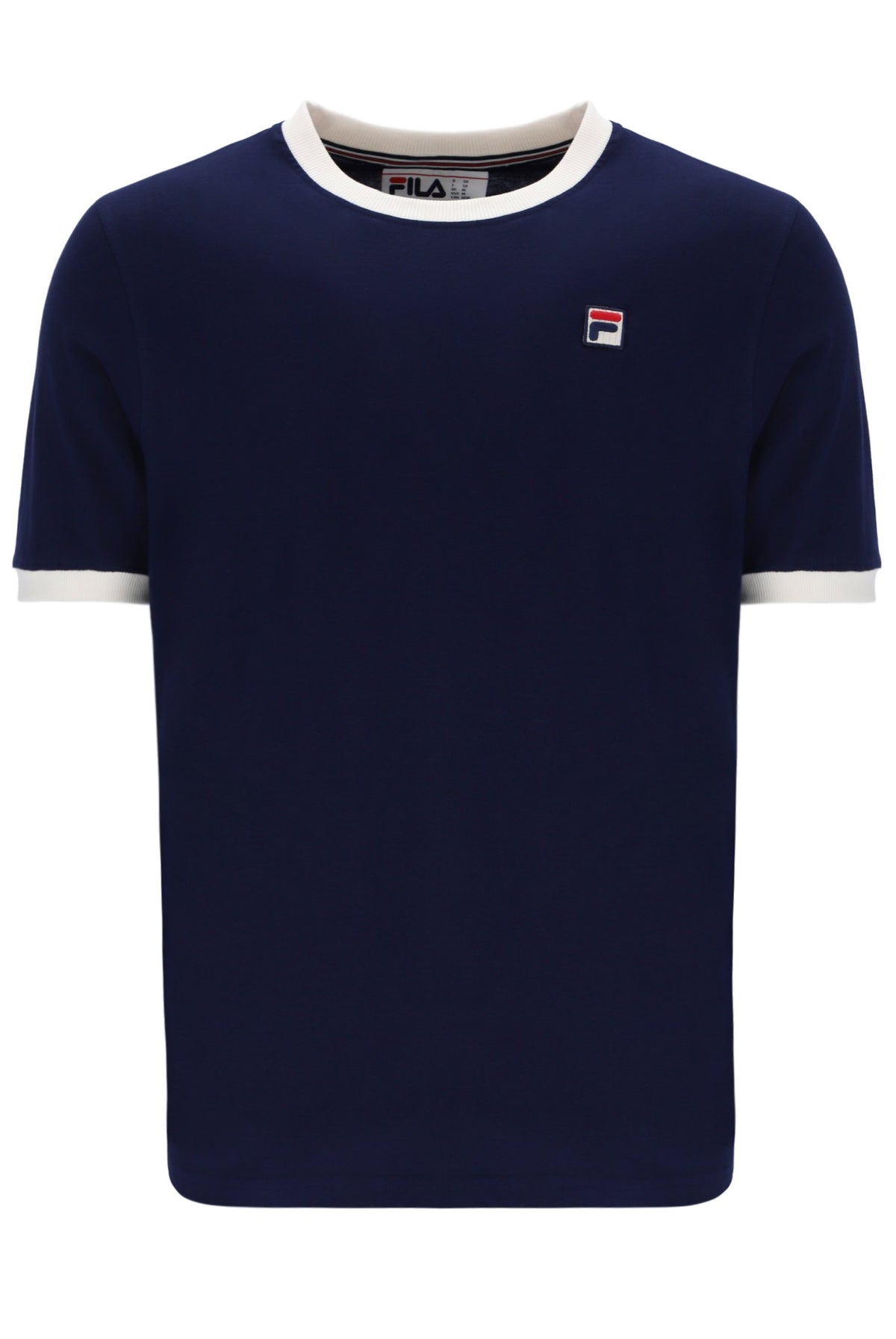 Fila Navy Marconi Essential Ringer T-Shirt