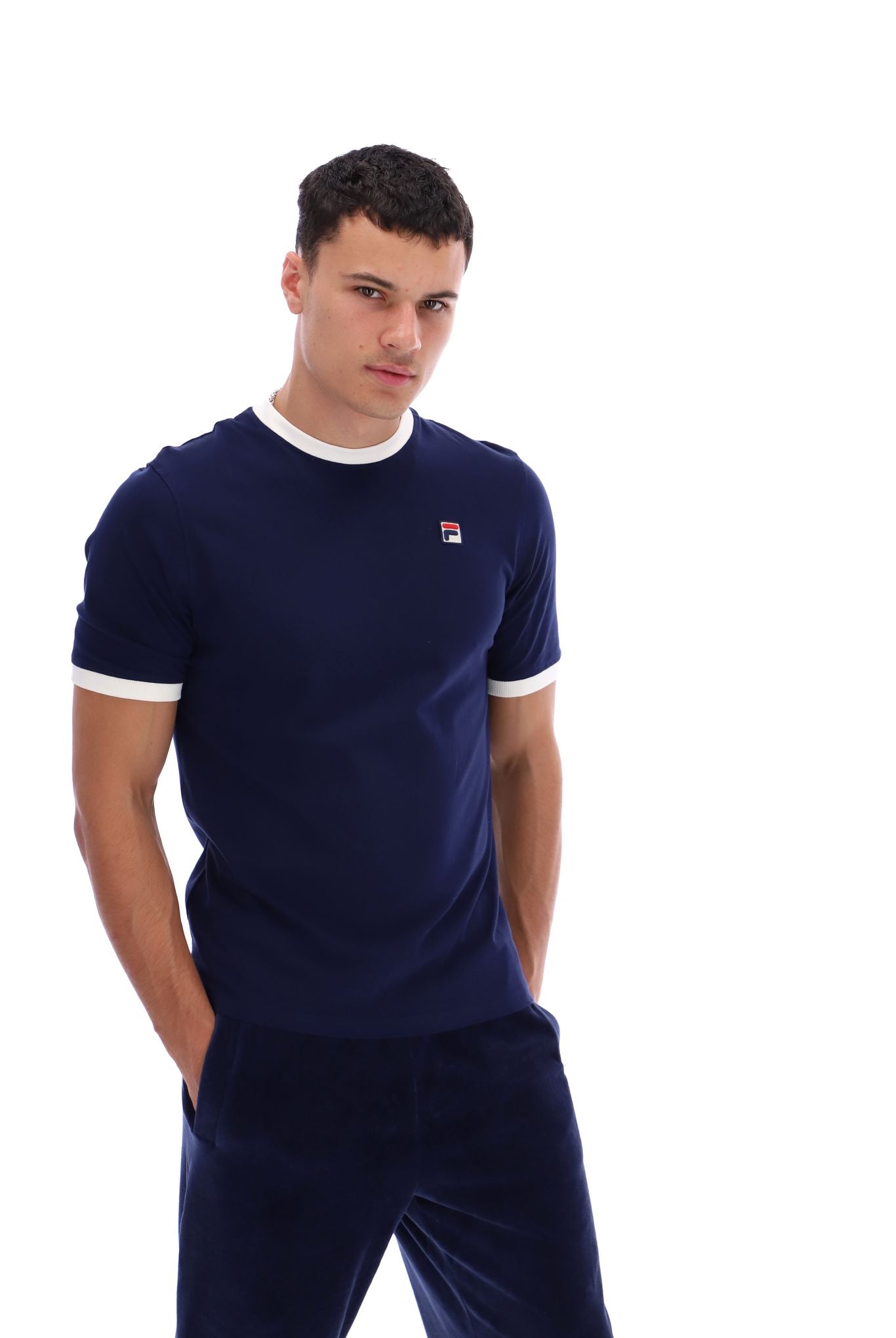 Marconi Essential Ringer T Shirt
