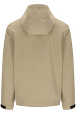 Displays the Chinchilla Gardenia 'Fila' branded Marcos Full Zip Jacket