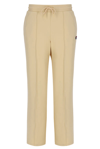 Classic Beige Marina Wide-Leg Trackpant