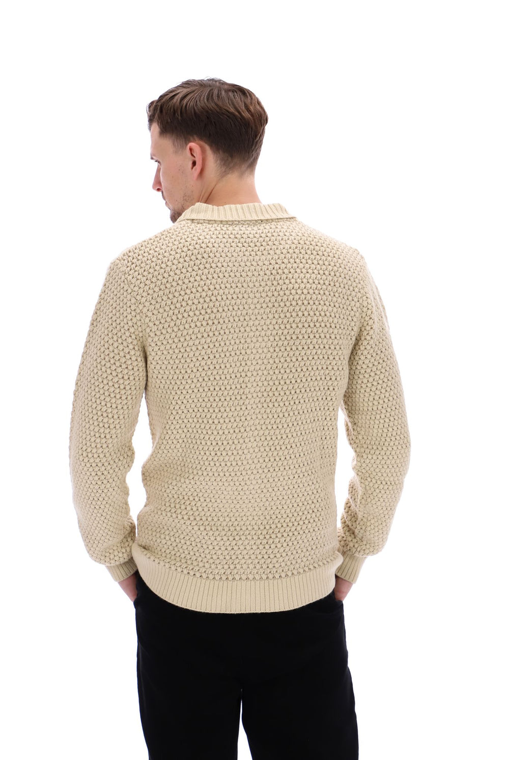 Maso Waffle Knit Cardigan