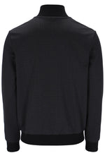 Black Mathers Herringbone Track Top