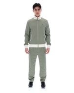 Sea Foam Mathers Herringbone Track Top