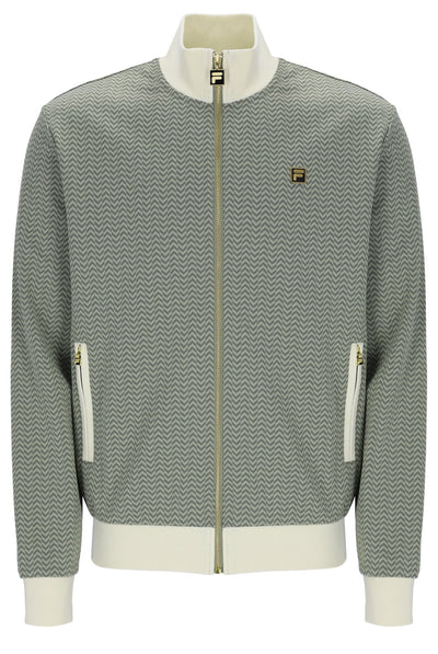 Sea Foam Mathers Herringbone Track Top
