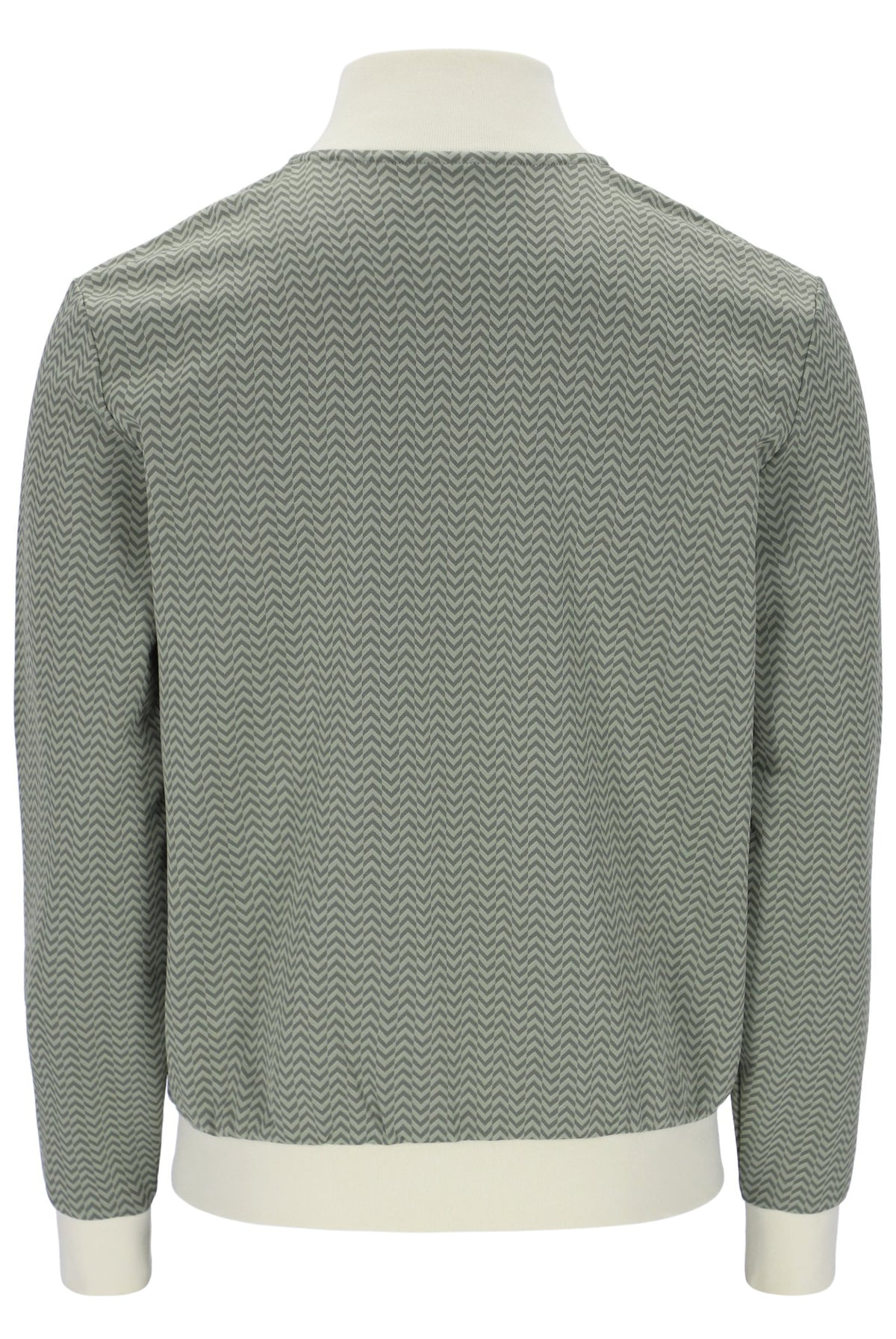 Displays the Sea Foam 'FILA' branded Mathers Herringbone Track Top