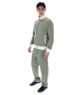 Sea Foam Mathers Herringbone Track Top