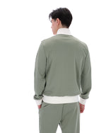 Sea Foam Mathers Herringbone Track Top