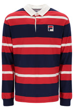 Load image into Gallery viewer, Matteo Striped Rugby Shirt

