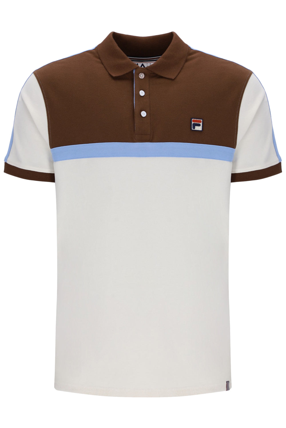 Gardenia Mattia Contrast Panel Polo Shirt