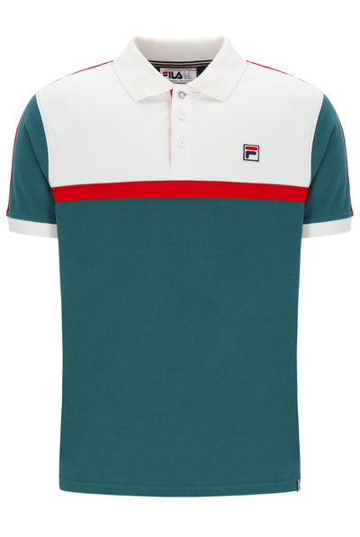 Mediterranea Mattia Contrast Panel Polo Shirt