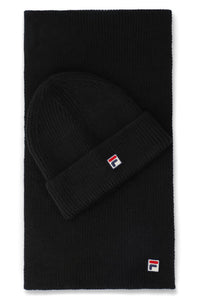 Black Maxim Beanie & Scarf Set