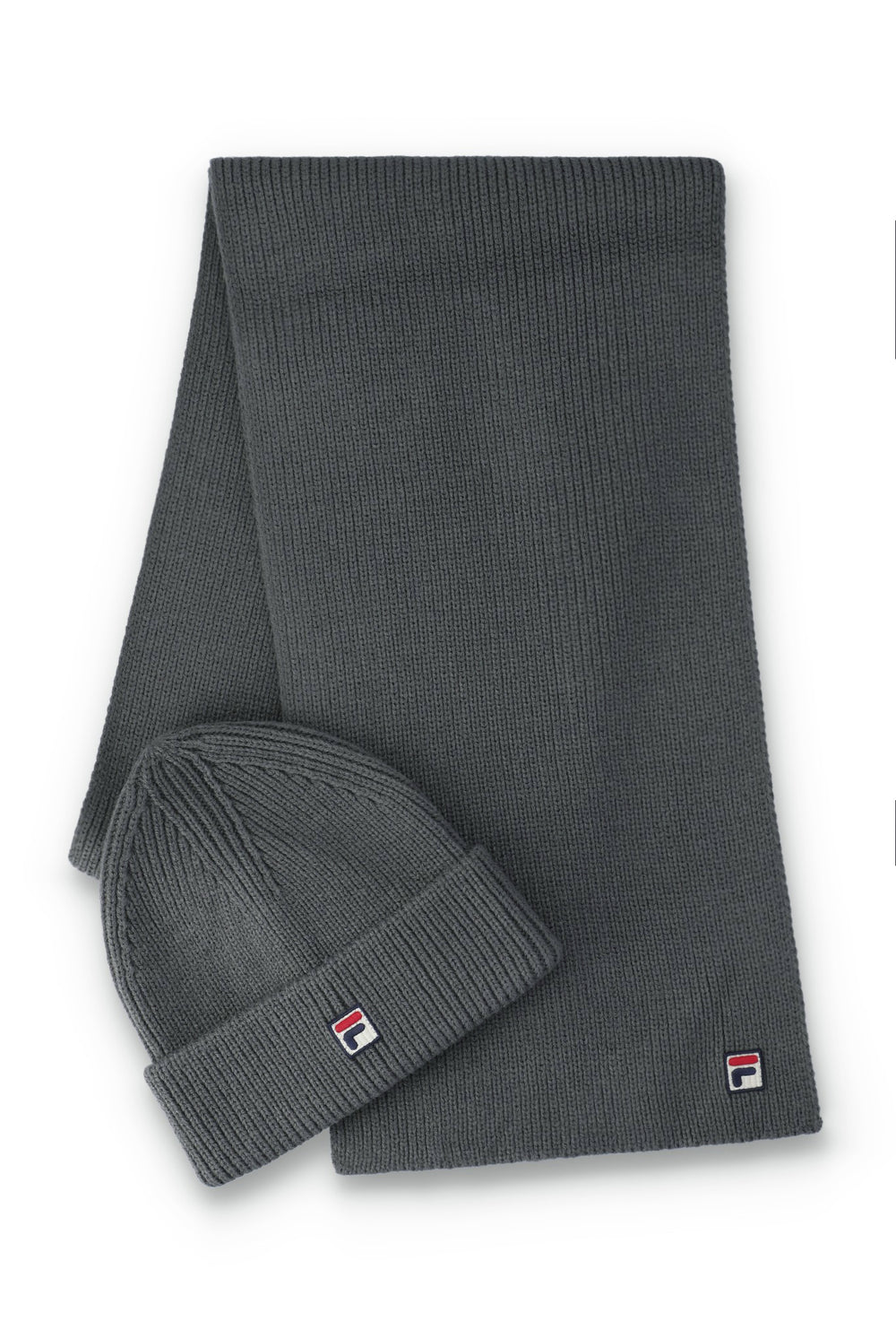 Gunmetal Maxim Beanie & Scarf Set