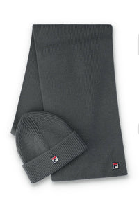 Gunmetal Maxim Beanie & Scarf Set