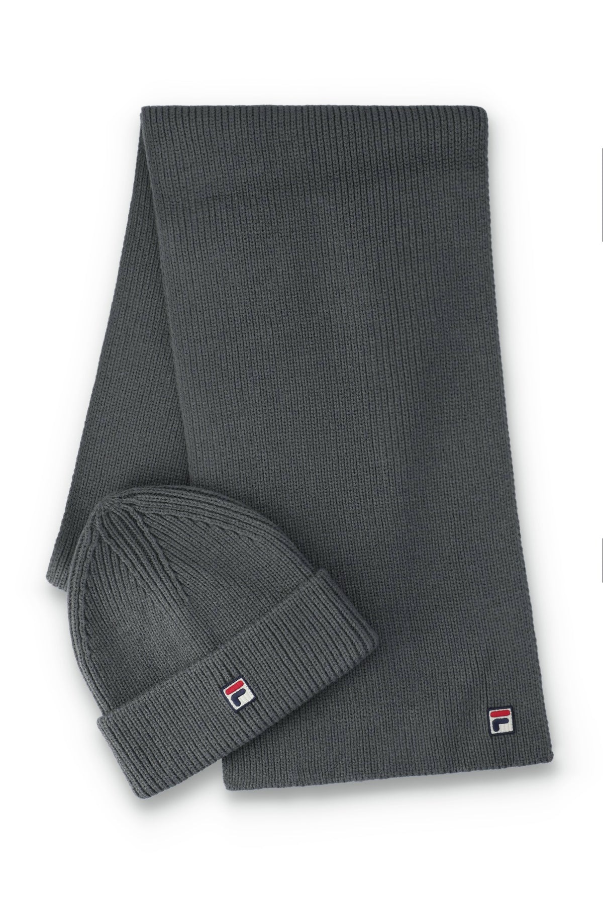 Gunmetal Maxim Beanie & Scarf Set