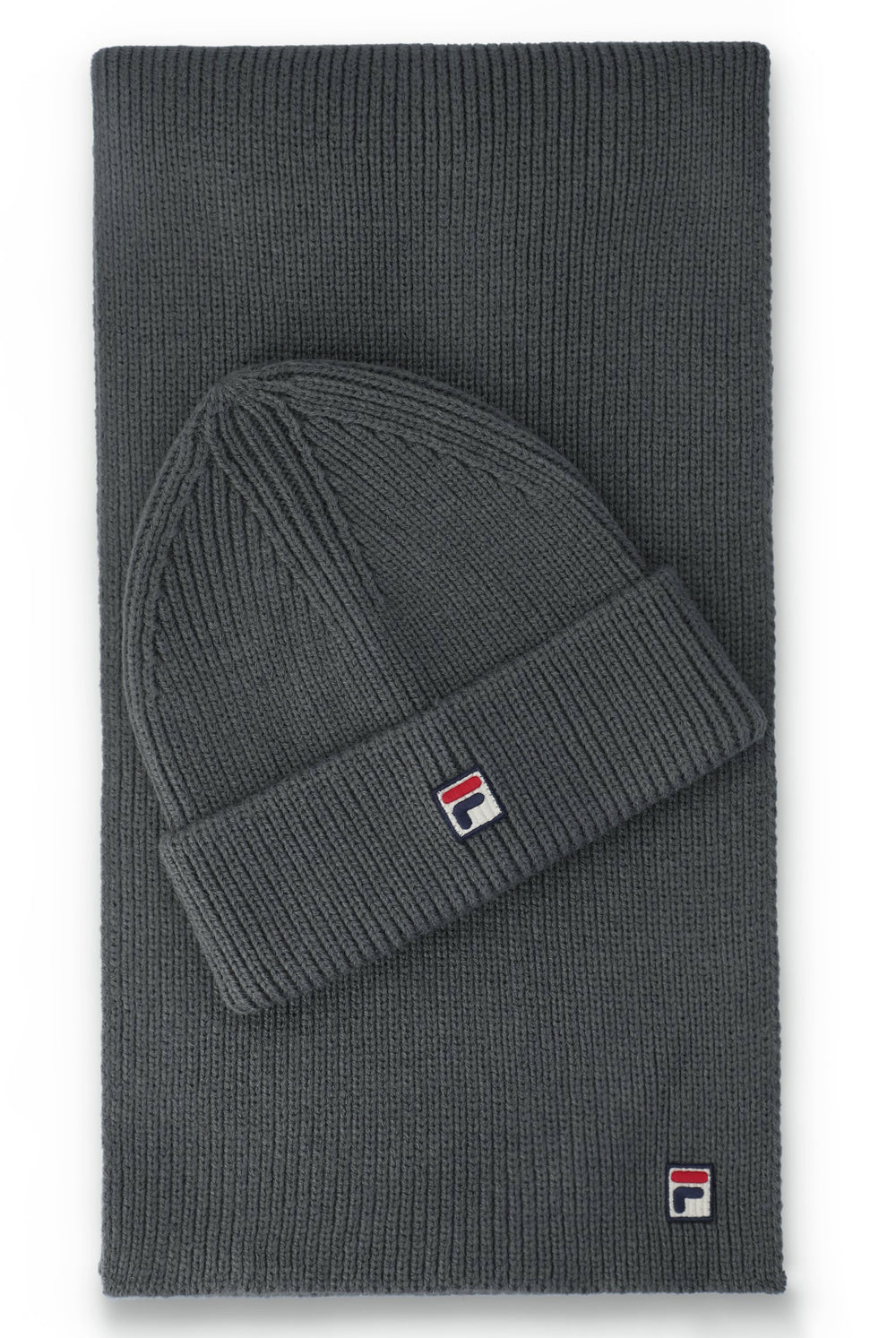 Gunmetal Maxim Beanie & Scarf Set