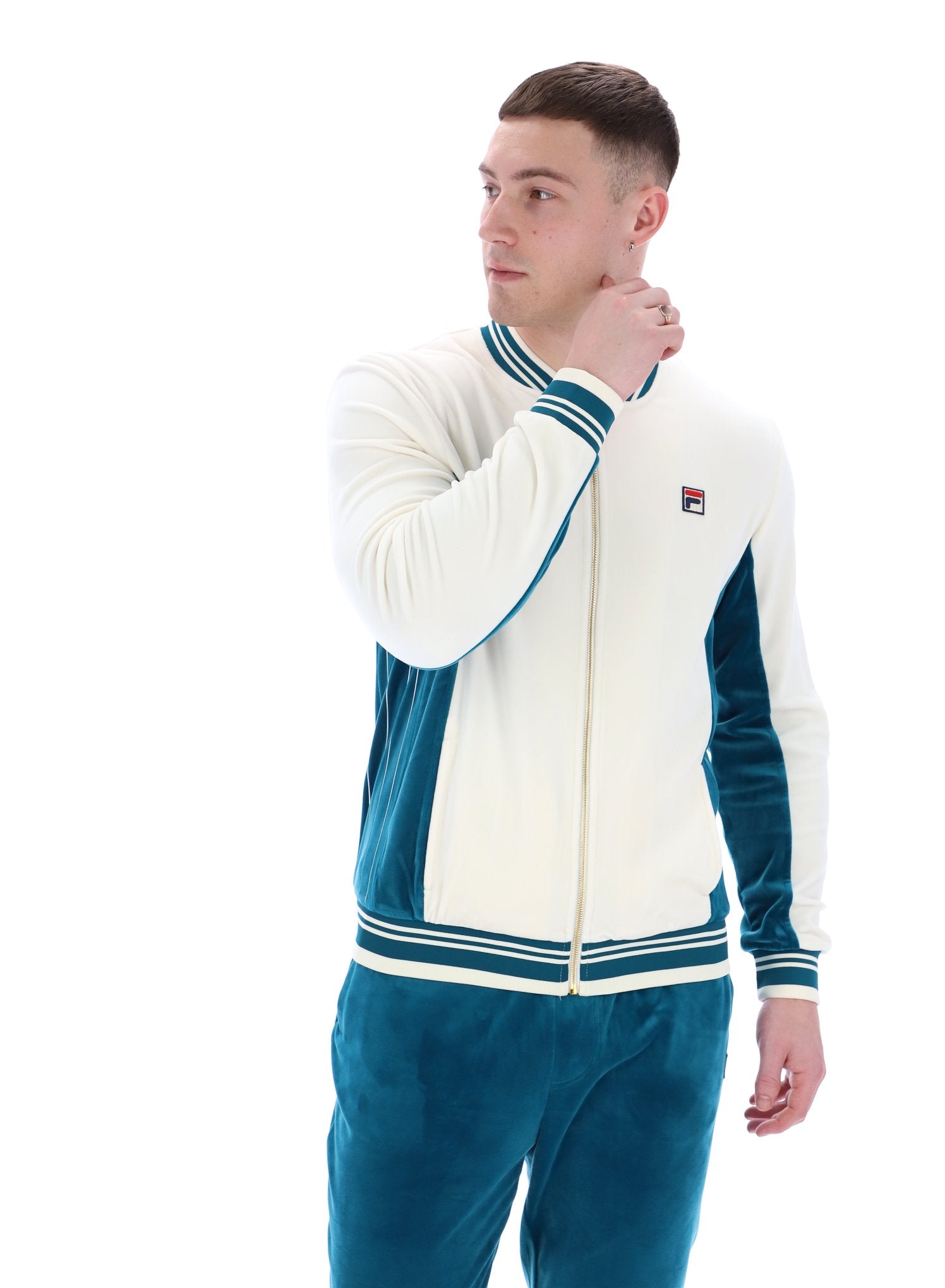 Miguel Velour Archive Track Jacket – Fila UK