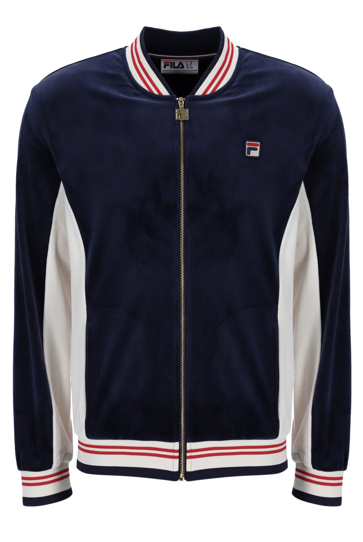 Miguel Velour Archive Track Top