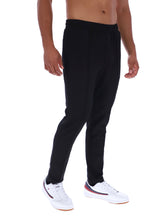 Black Molveno Pin Tuck Slim Leg Pants
