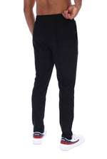 Black Molveno Pin Tuck Slim Leg Pants