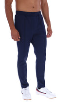 Fila Navy Molveno Pin Tuck Slim Leg Pants