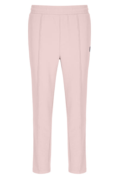 Pale Pink Molveno Pin Tuck Slim Leg Pants
