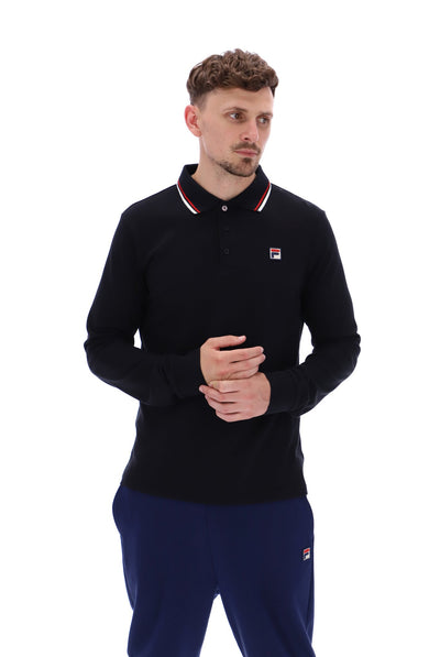 Monte Tipped Collar L/S Polo