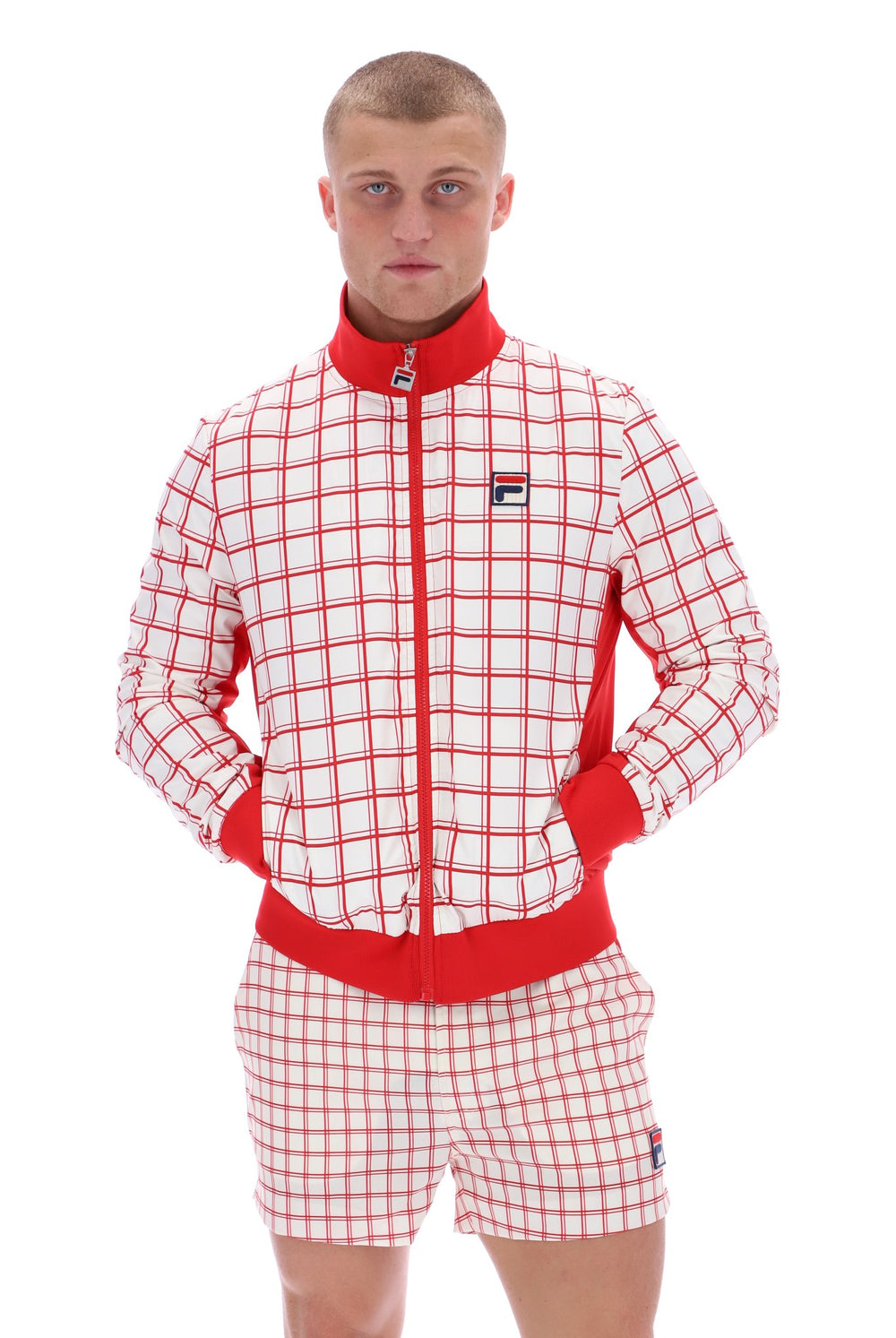 Morgan Check Track Jacket