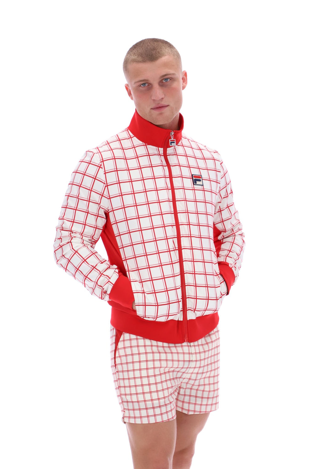 Morgan Check Track Jacket