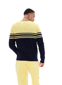 Nate Crochet Knitted Sweatshirt