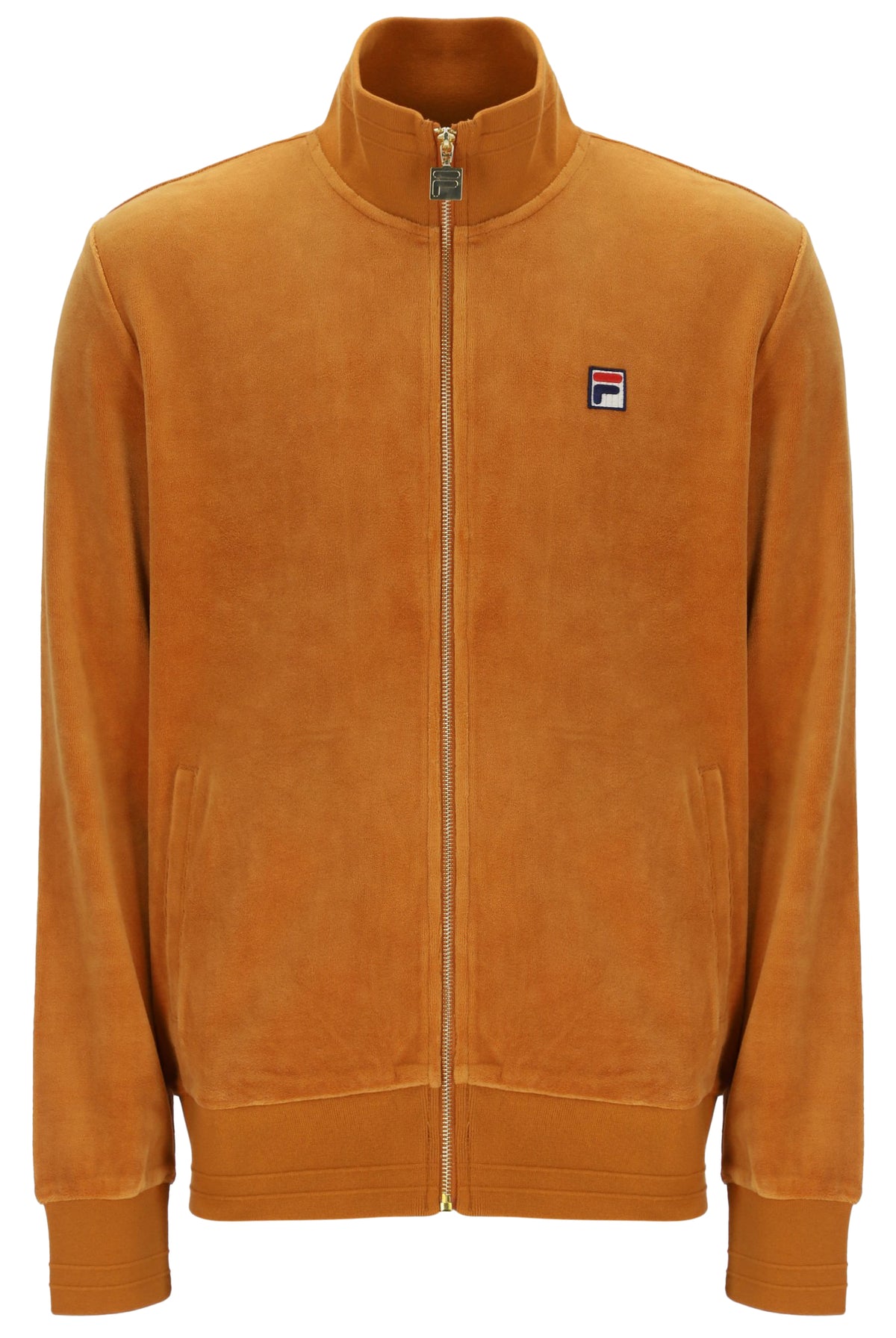 Pumpkin Spice Nero Velour Track Top