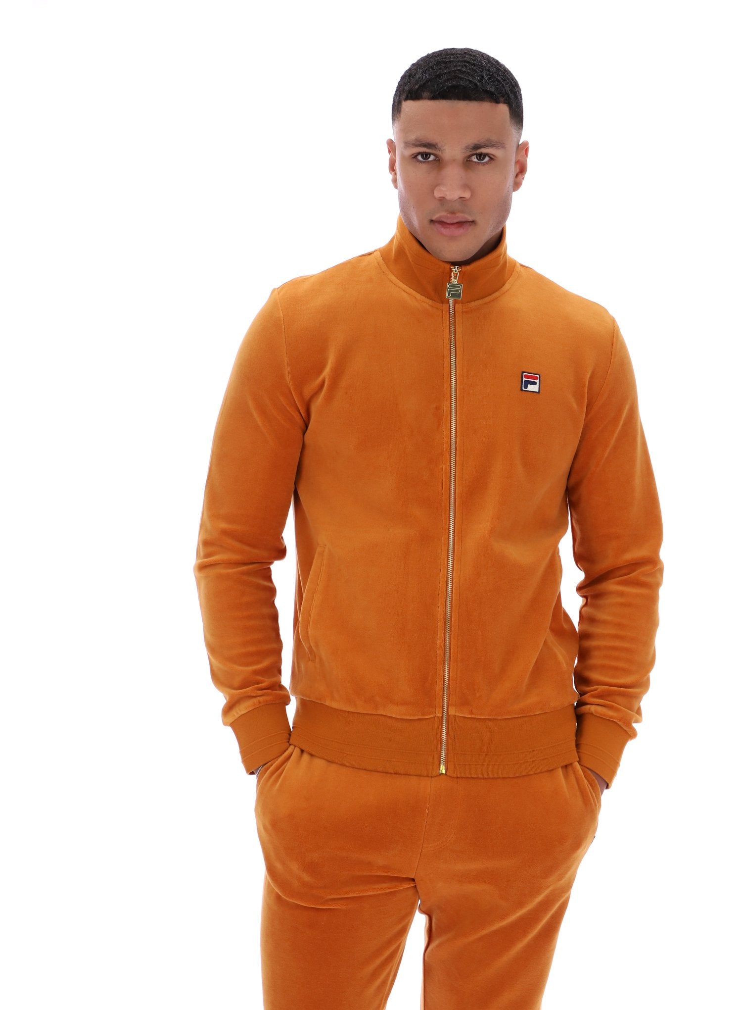 Pumpkin Spice Nero Velour Track Top – Fila UK Pumpkin Spice Nero Velour Track Top – Fila UK