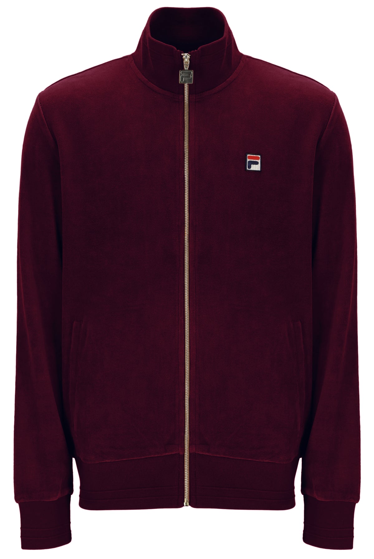 Fig Nero Velour Track Top