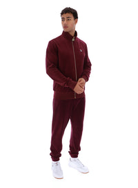 Fig Nero Velour Track Top